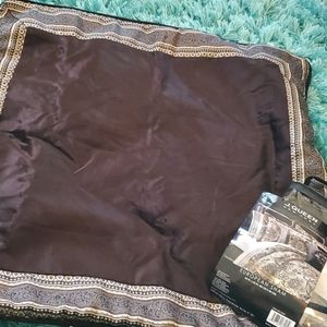 nip j. queen euro brown Paloma sham 26 x 26